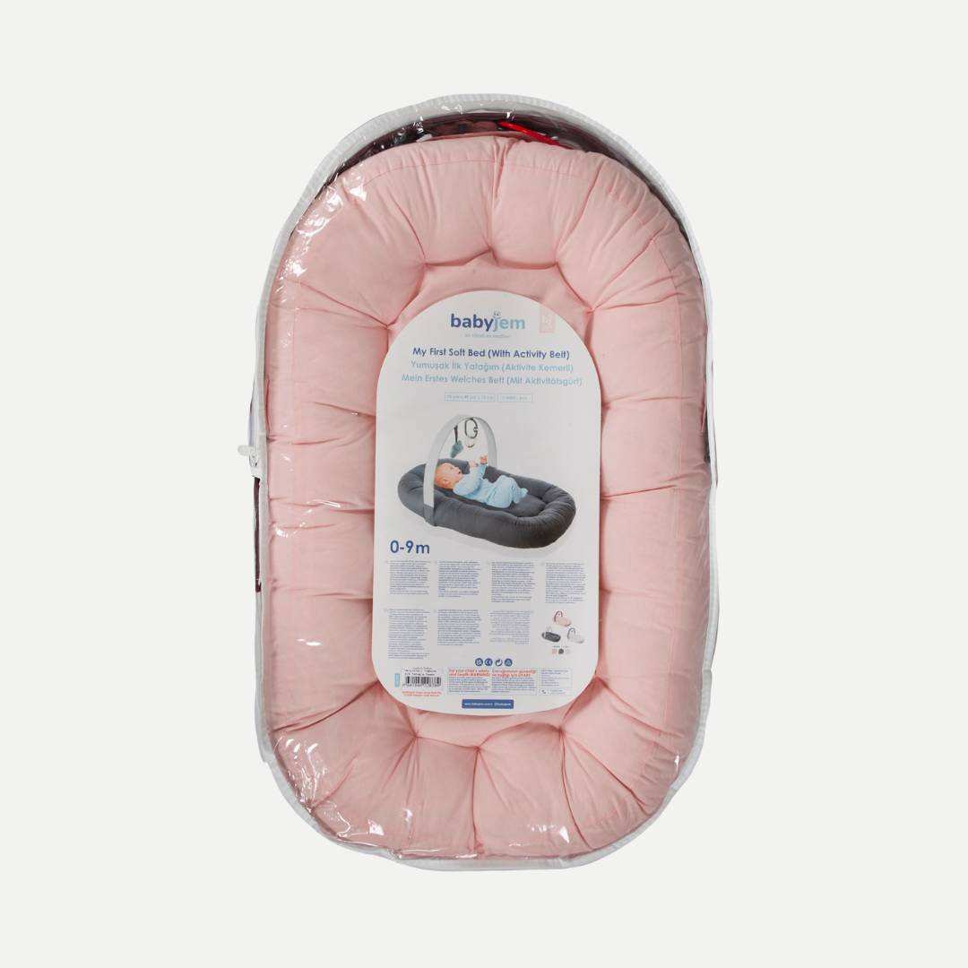 BabyJem Uyku Erstbett Babynest mit Spielbogen