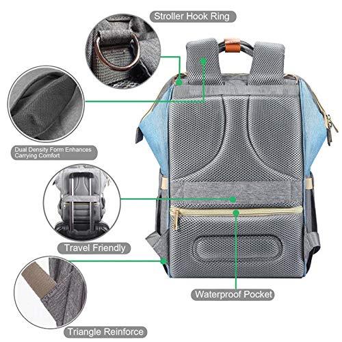 PandaEar Wickelrucksack Bunt Oxford Isolierfach groß
