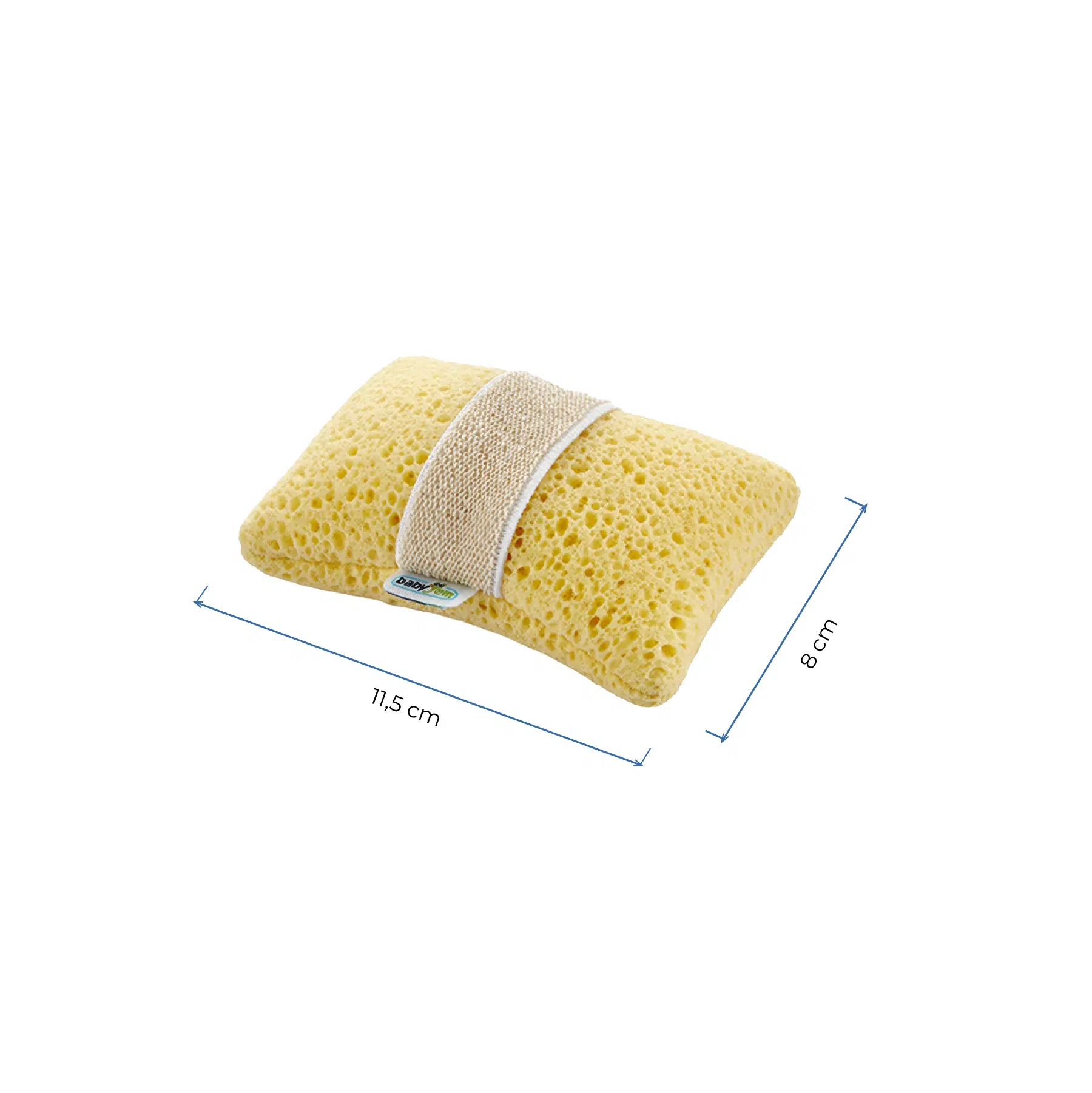 BabyJem Banyo Waschhandschuh Schwamm mit Gummizug