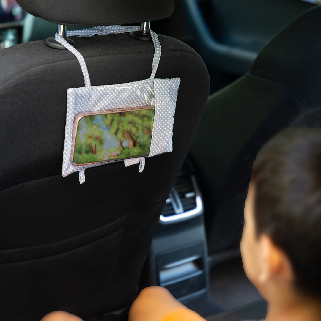 BabyJem Seyahat Auto Organizer Rücksitz mit Handyfach