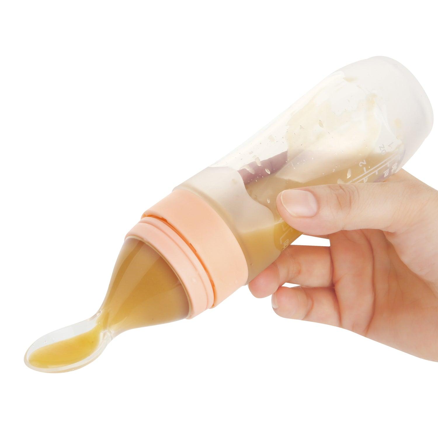 PandaEar Utensils Dosierlöffel Silikon-Quetschie 2er-Pack BPA-frei