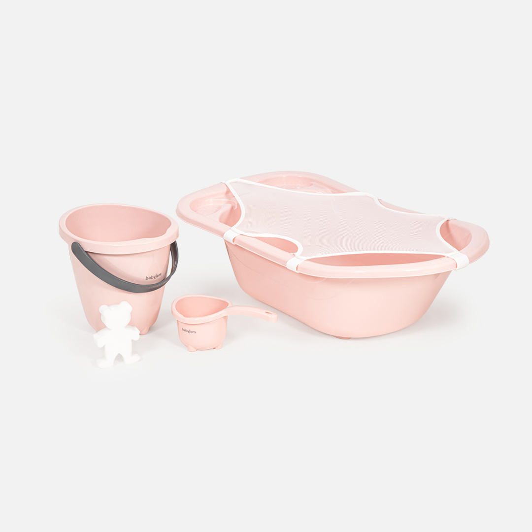 BabyJem Banyo Baby Badeset 5-teilig mit Thermometer