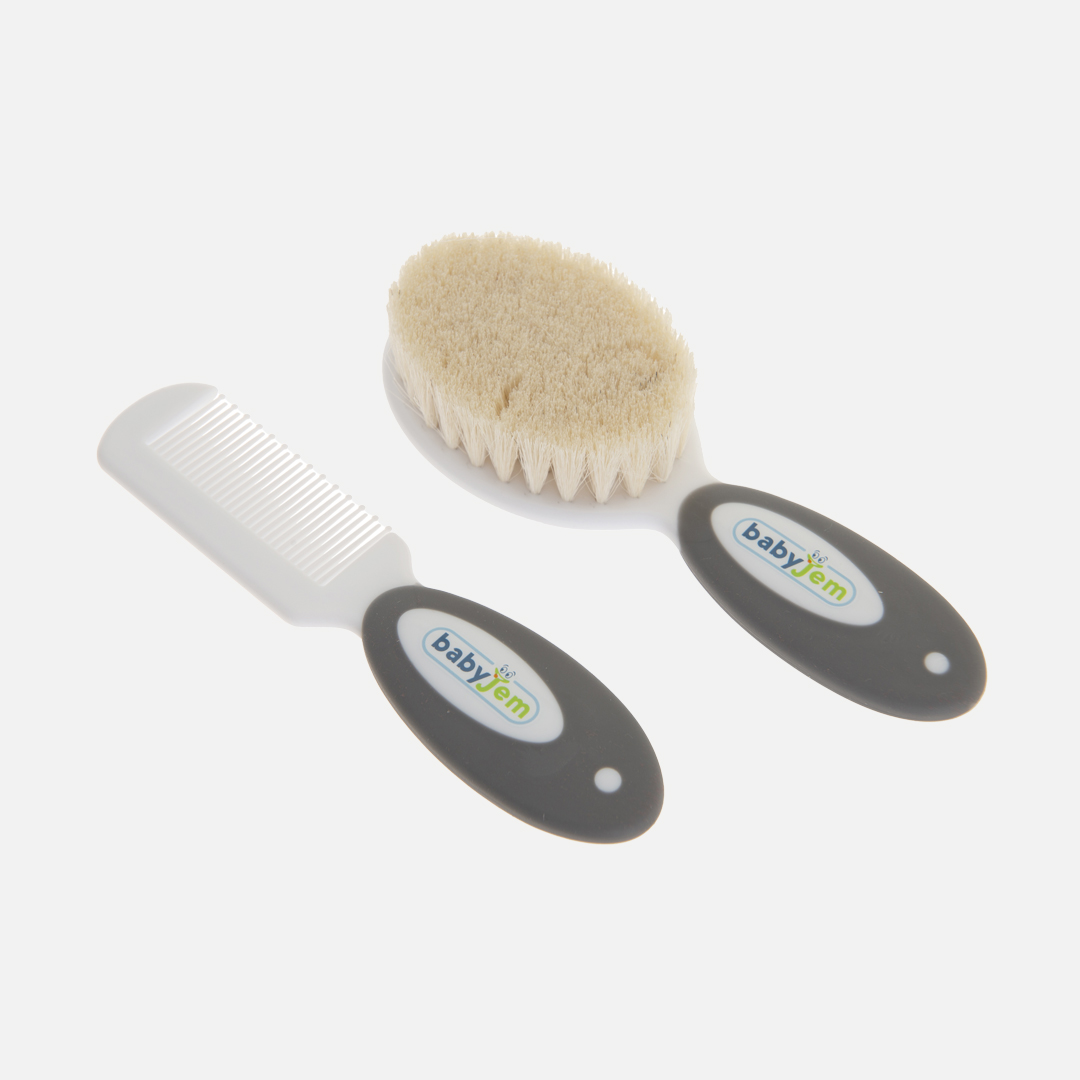 BabyJem Banyo Bürsten-Set Naturhaar 2-teilig