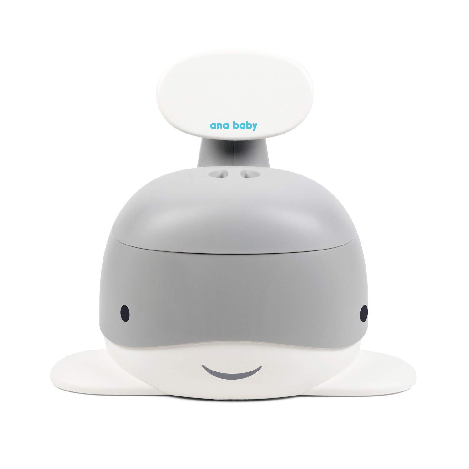 ana baby Wal Töpfchen AWP100GR Grau mit Deckel 1,4 kg