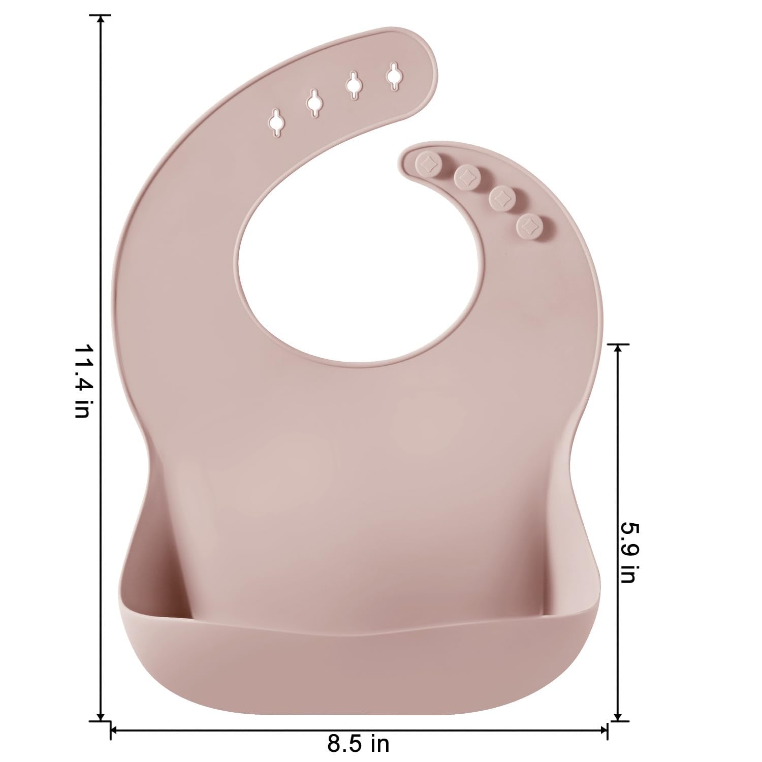 PandaEar Feeding Set Esslern-Set 12-tlg Silikon Rosa