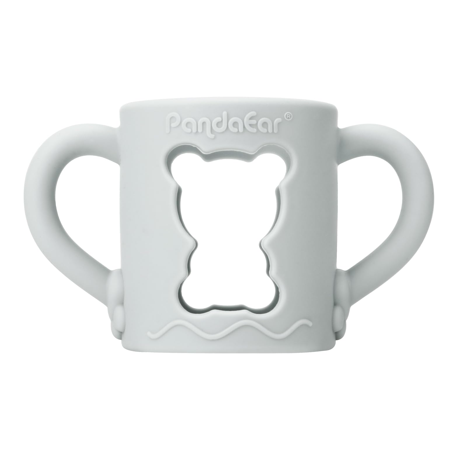 PandaEar Cup Flaschengriffe Silikon 4er-Pack Bunt