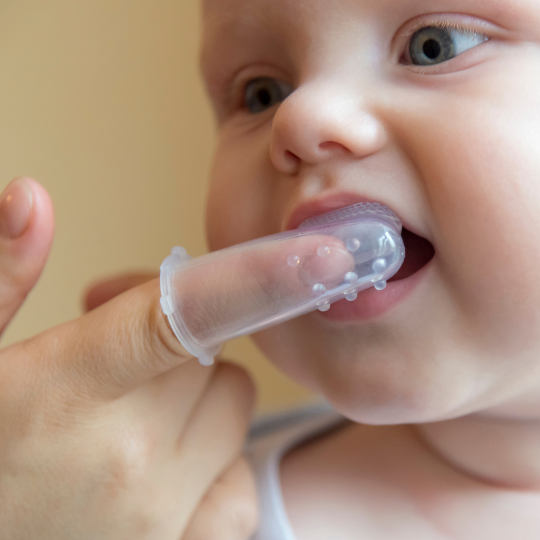 BabyJem Banyo Fingerzahnbürste Silikon ab 0 Monate