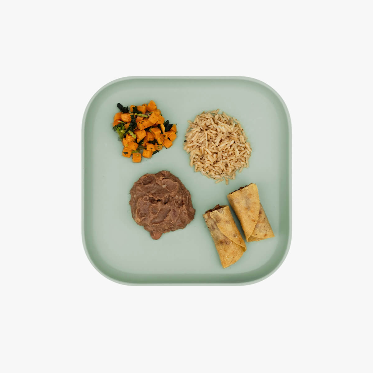 ezpz Basics Mealtime Plates Kinderteller 2er-Pack ab 5J
