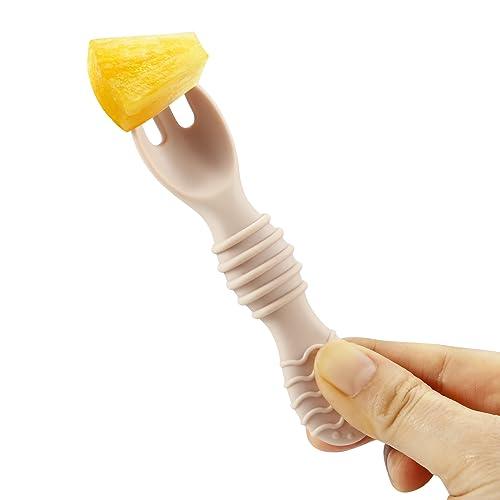 PandaEar Utensils Löffel & Gabeln Silikon-Besteck 6er-Pack BPA-frei