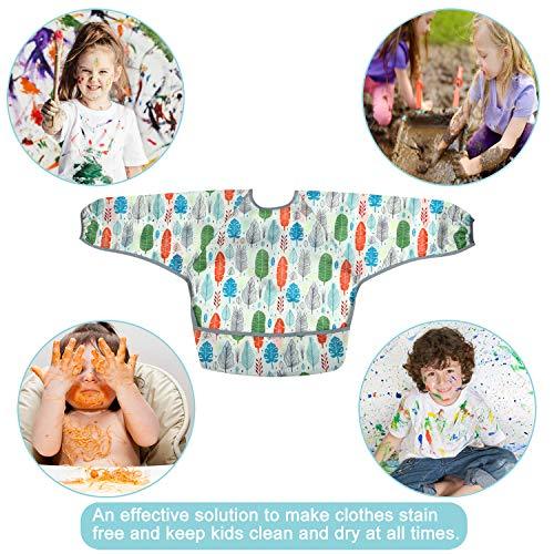 PandaEar Bibs Ärmellätzchen 3er Pack 12-48 Monate