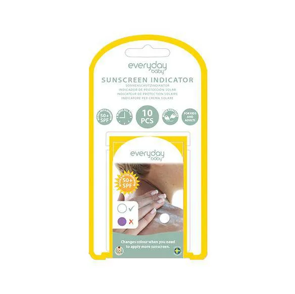 Everyday Baby Accessories Sonnenschutz-Indikator 10er Pack SPF 50