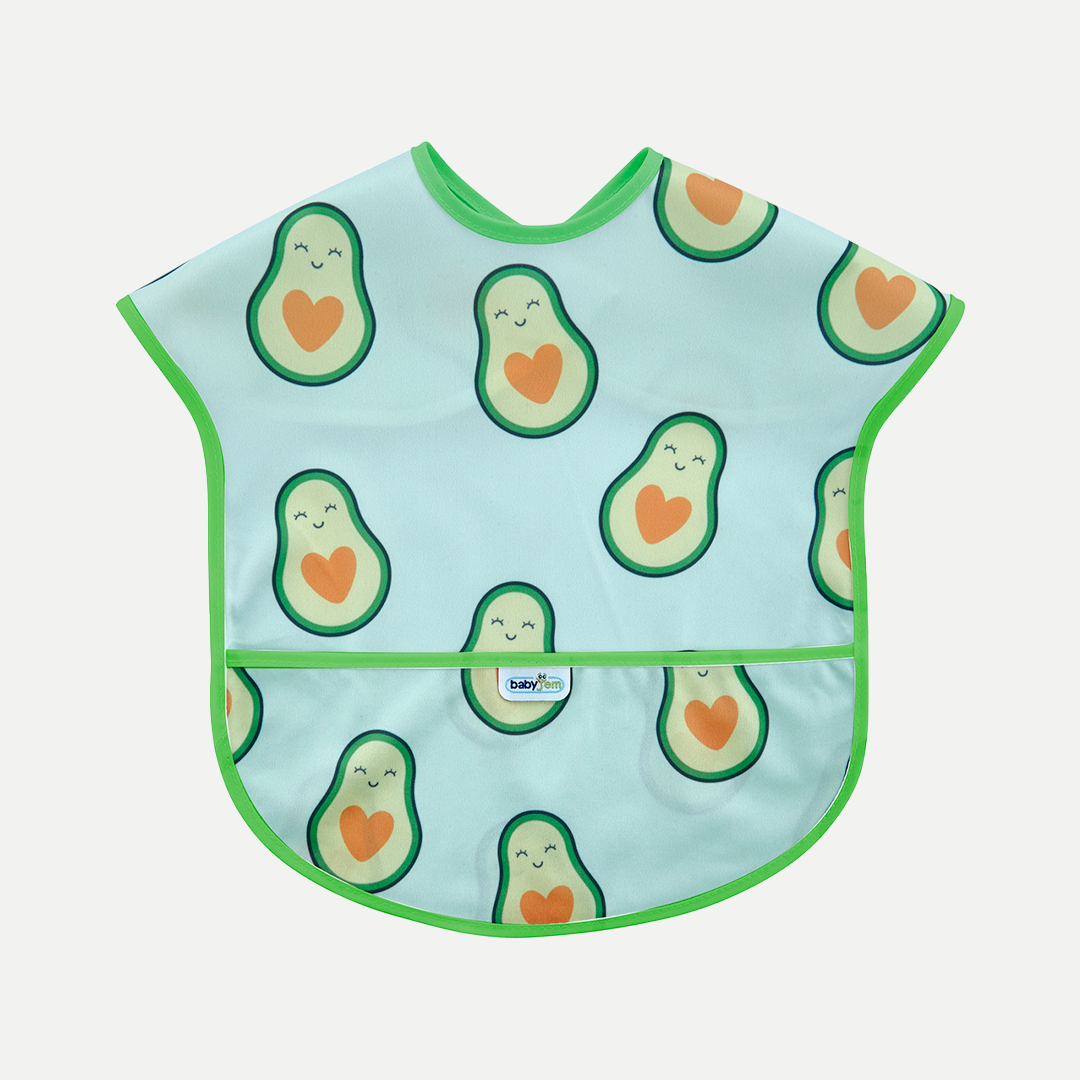 BabyJem Beslenme BLW Lätzchen ärmellos wasserdicht ab 6M