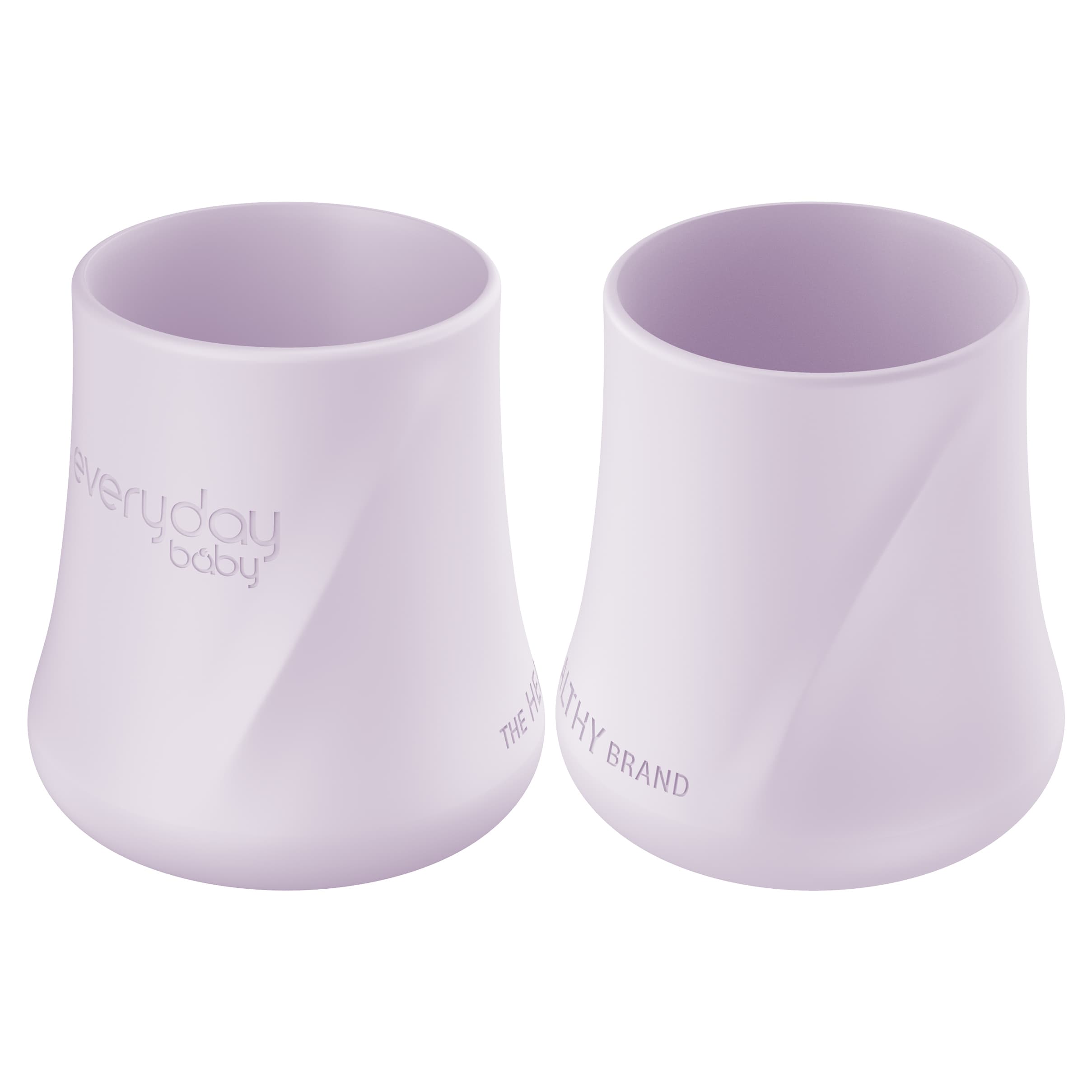 Everyday Baby Tableware Silikonbecher 2er Nature Red