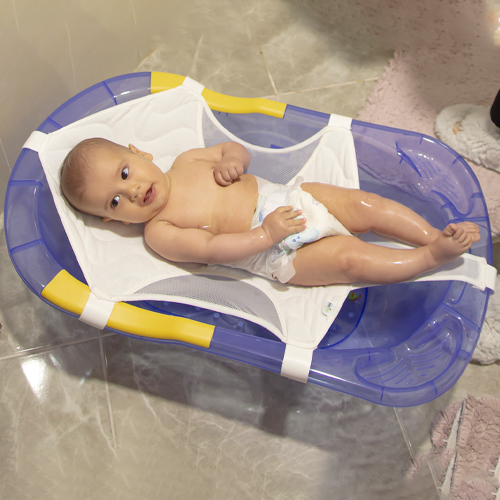 BabyJem Banyo Bade Netz mit Haken Badehilfe