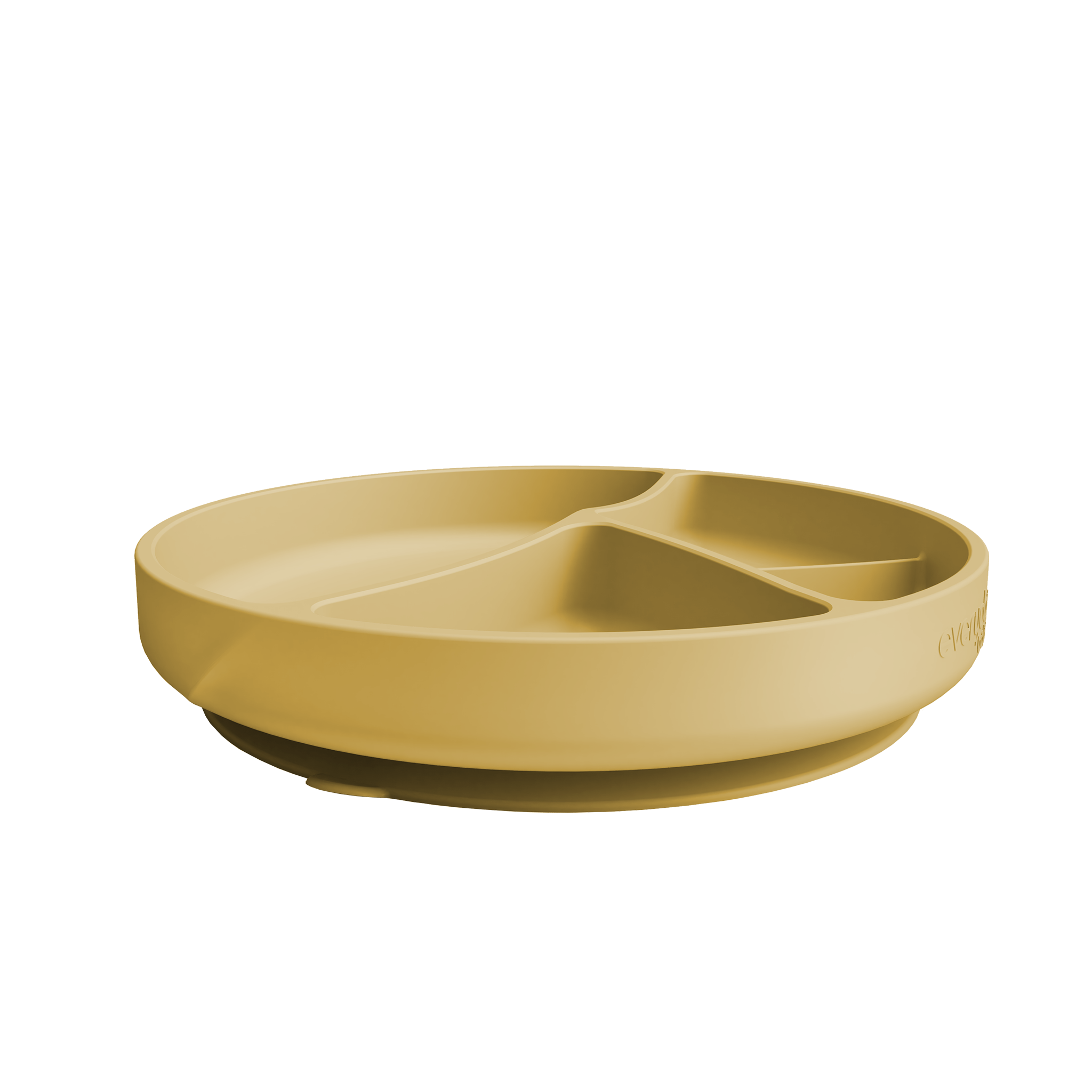 Everyday Baby Tableware Saugteller Silikon Soft Yellow Fächer
