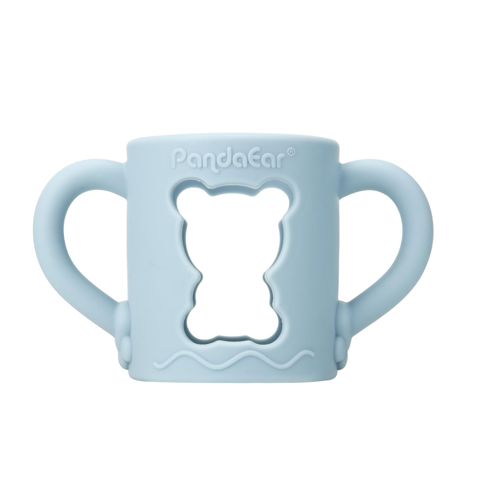 PandaEar Cup Flaschengriffe Silikon 4er-Pack Bunt