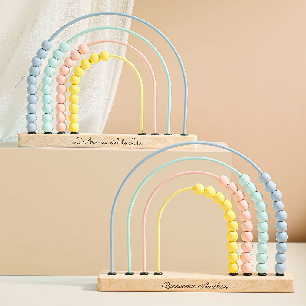Les Petits Citrons Le Jeu Arielle Boulier Rechenspiel personalisiert