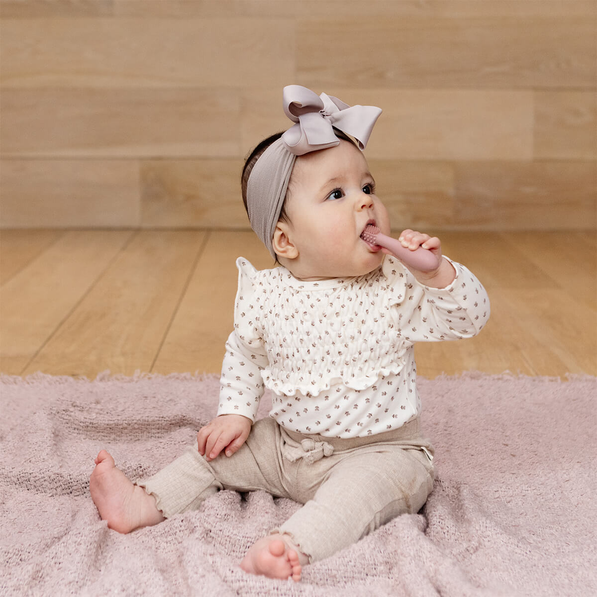 ezpz Pre-Feeding Baby-Led Zahnbürste 5er-Pack Mundpflege