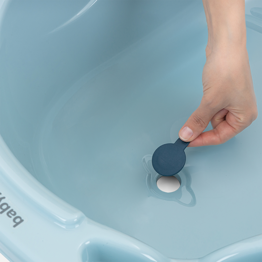 BabyJem Banyo Baby Badewanne mit Ablauf 0-18 Monate