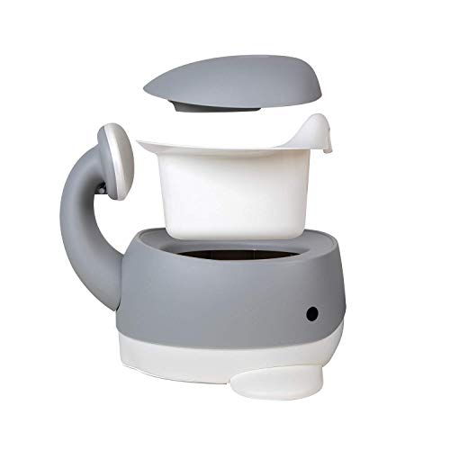 ana baby Wal Töpfchen AWP100GR Grau mit Deckel 1,4 kg
