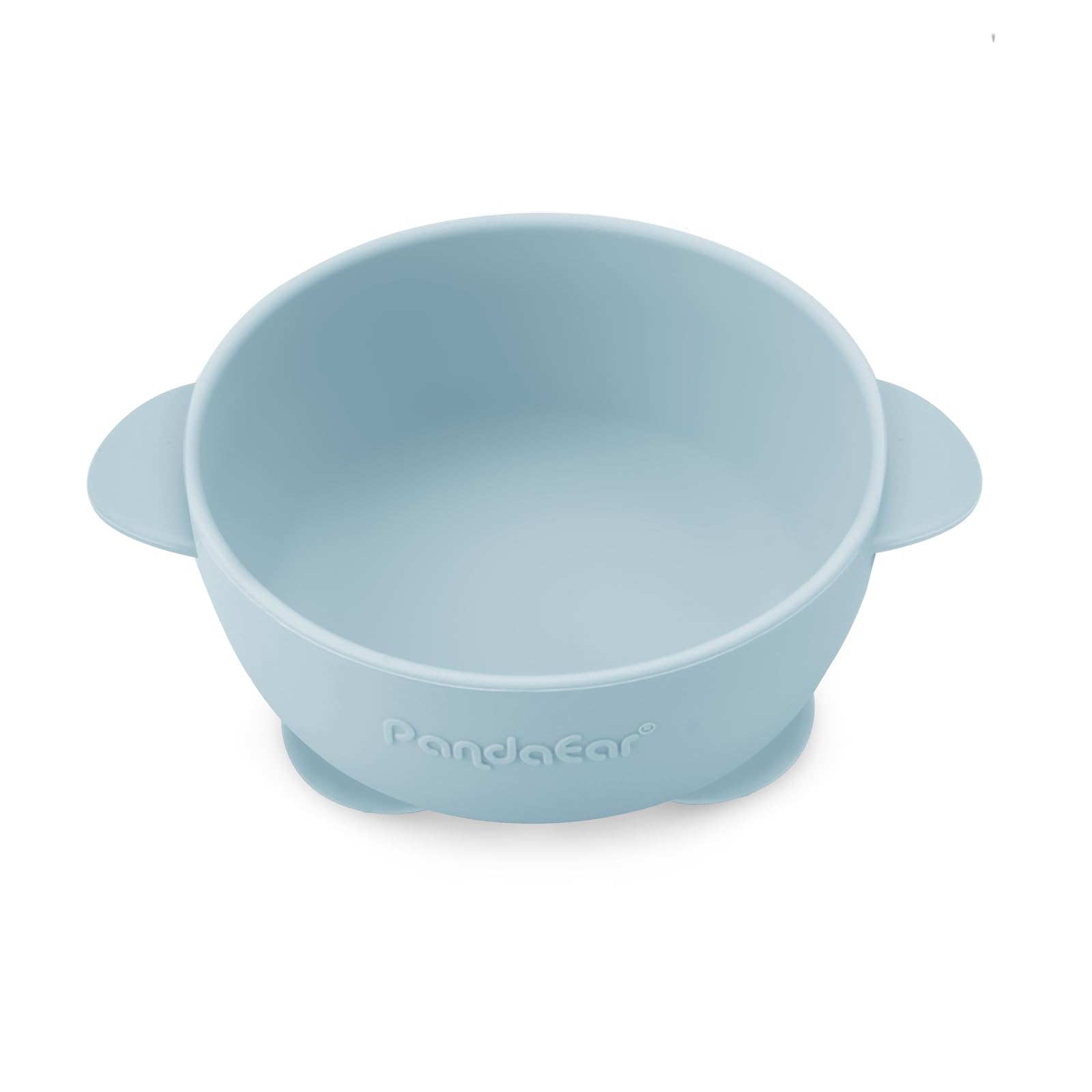 PandaEar Bowl Saugnapfschüssel Silikon 3er Blau Braun Beige