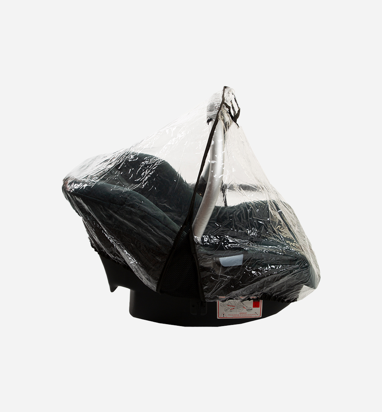 BabyJem Seyahat Regenverdeck Babyschale PVC transparent