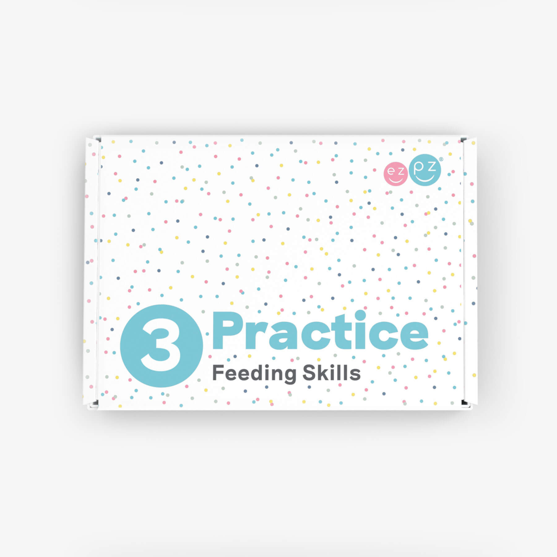 ezpz Kit 3 Practice Feeding Skills Lernteller Silikon Blush