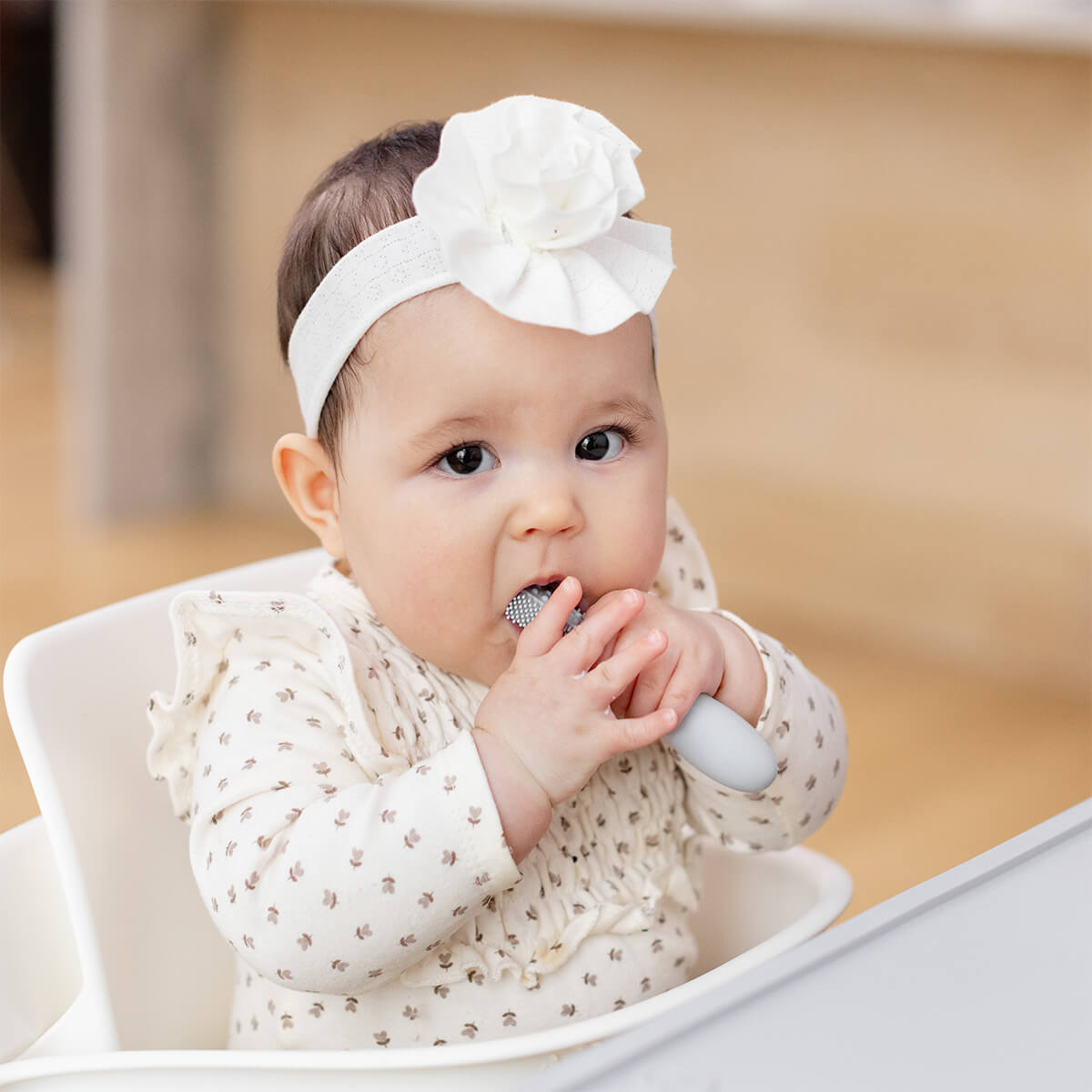 ezpz Baby-Led Zahnbürste Silikon Baby Mundpflege einzeln