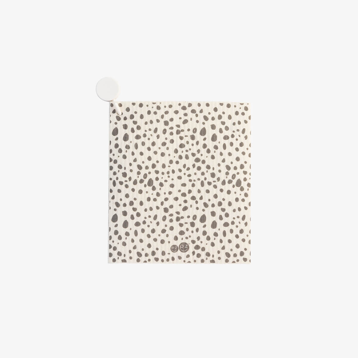 ezpz Cleaning Papiertuch waschbar Organic Dots Gray mit Haken