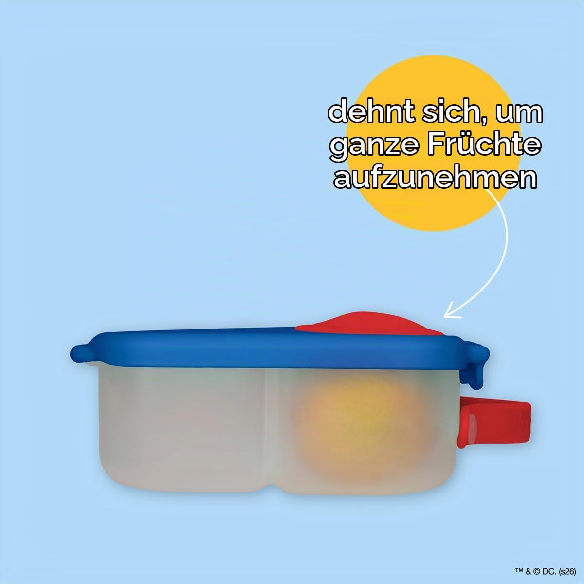 b.box Mini Lunchbox Bento Brotdose 3 Fächer auslaufsicher