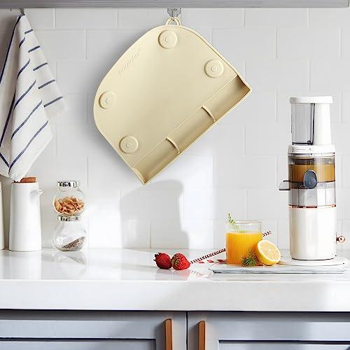 PandaEar Placemats Silikon Platzset Saugnapf 2er Grün Braun