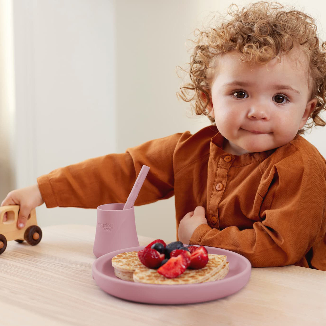 Everyday Baby Tableware Silikonbecher 2er Quiet Grey