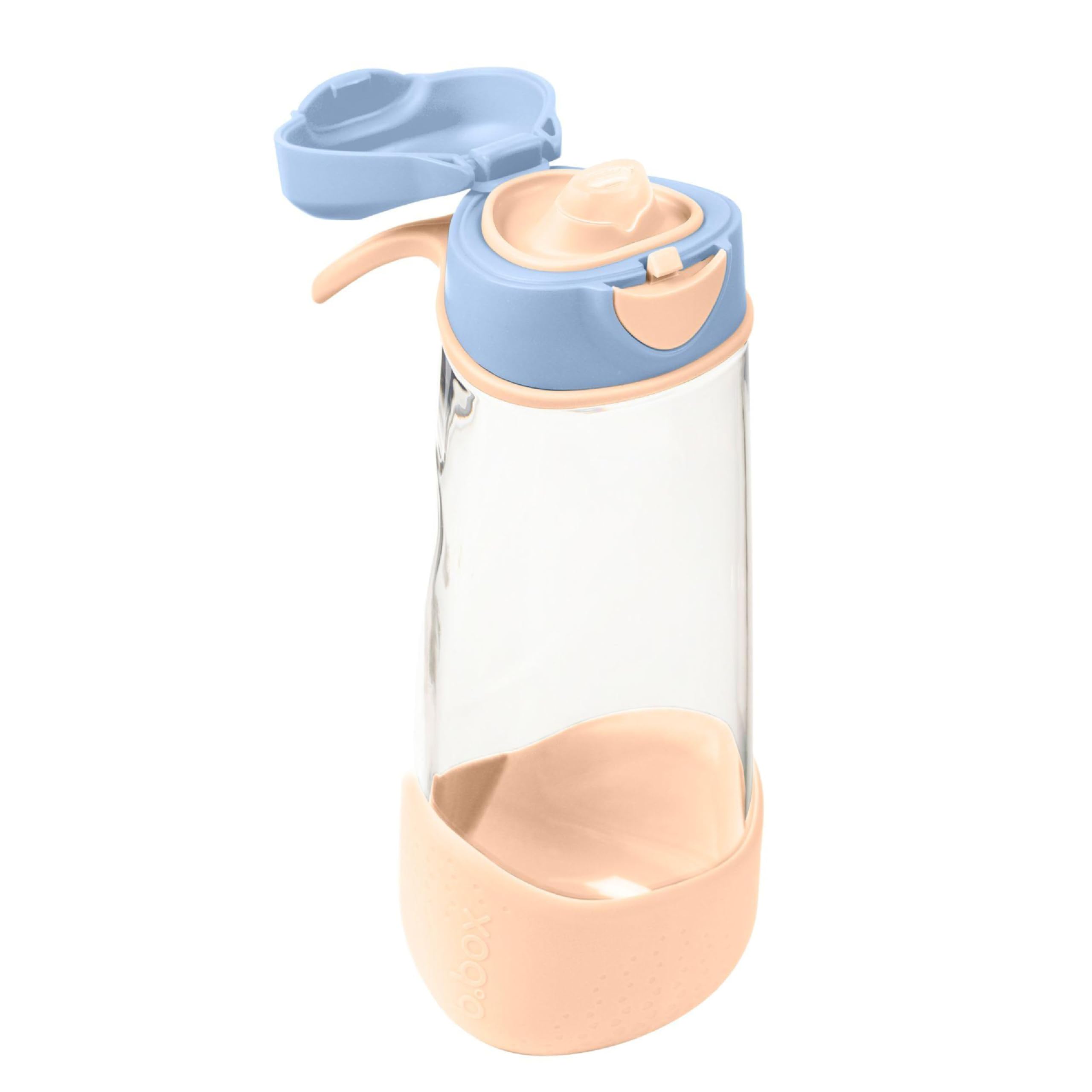 b.box Sport Spout Trinkflasche 450 ml Shake Erdbeere Tritan