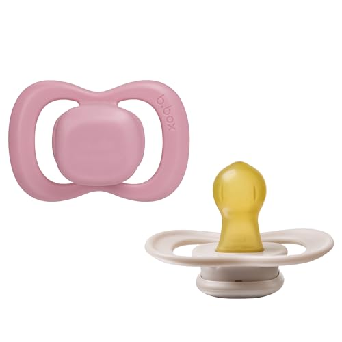 b.box Baby Schnuller Größe 1 Latex 2er Pack 0-6 Monate Kirsch