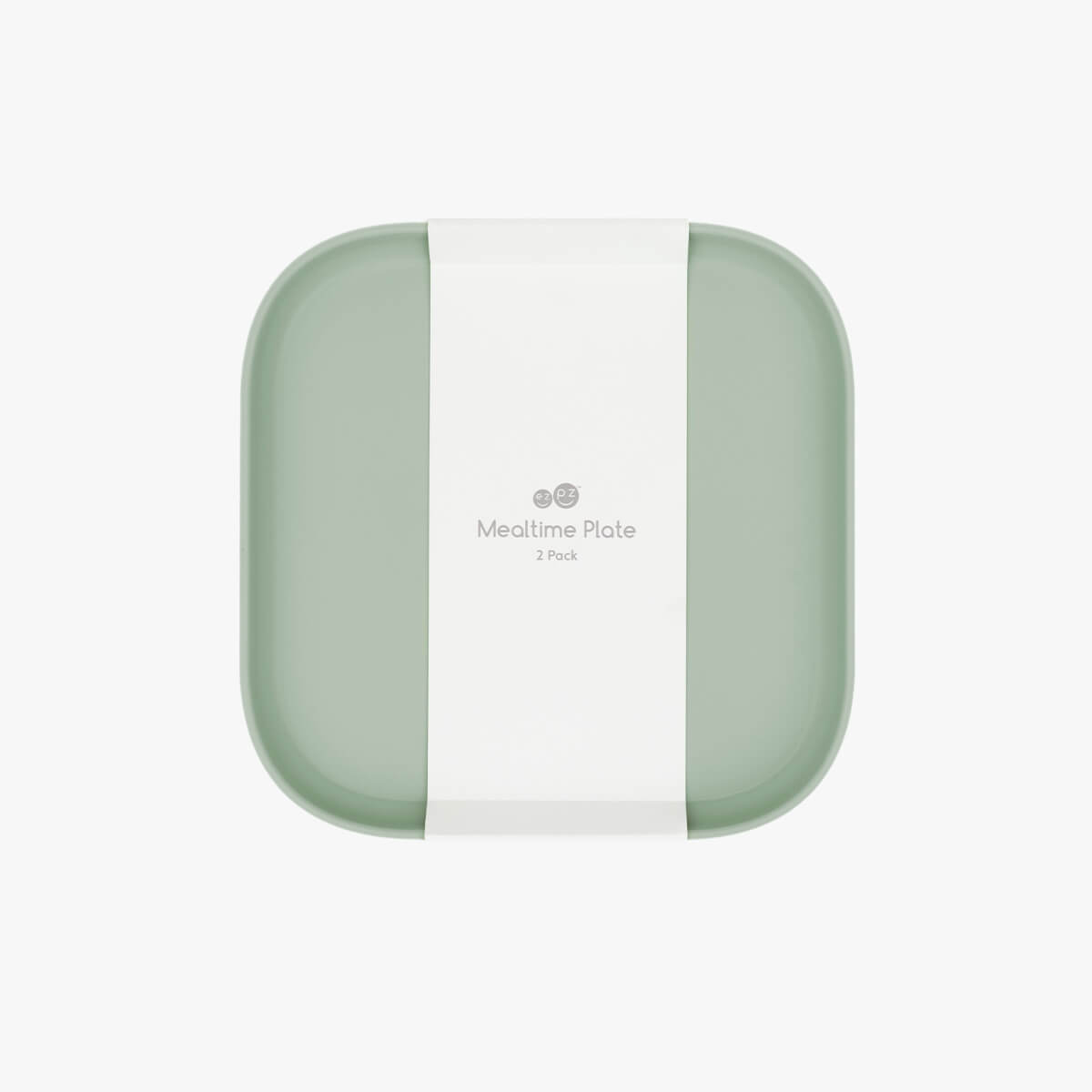 ezpz Basics Mealtime Plates Kinderteller 2er-Pack ab 5J