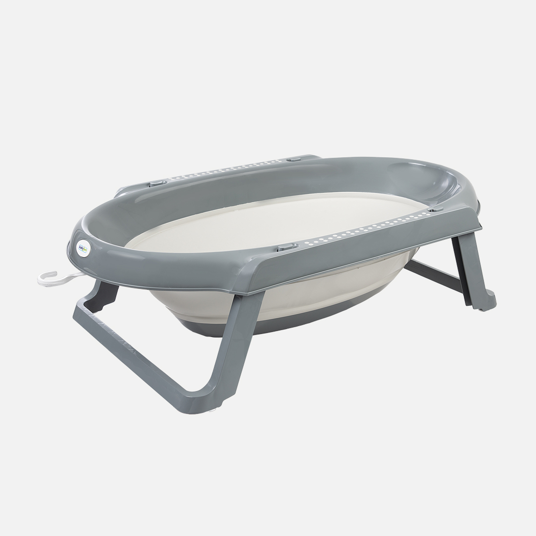 BabyJem Banyo faltbare Babybadewanne mit Klappfüßen