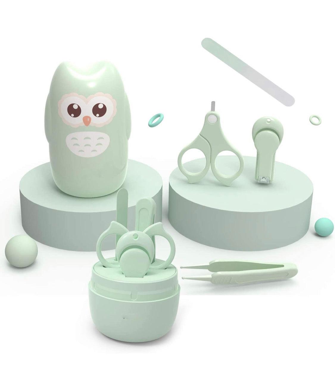 PandaEar Grooming Kits Nagelpflege 4-tlg Grün Pink