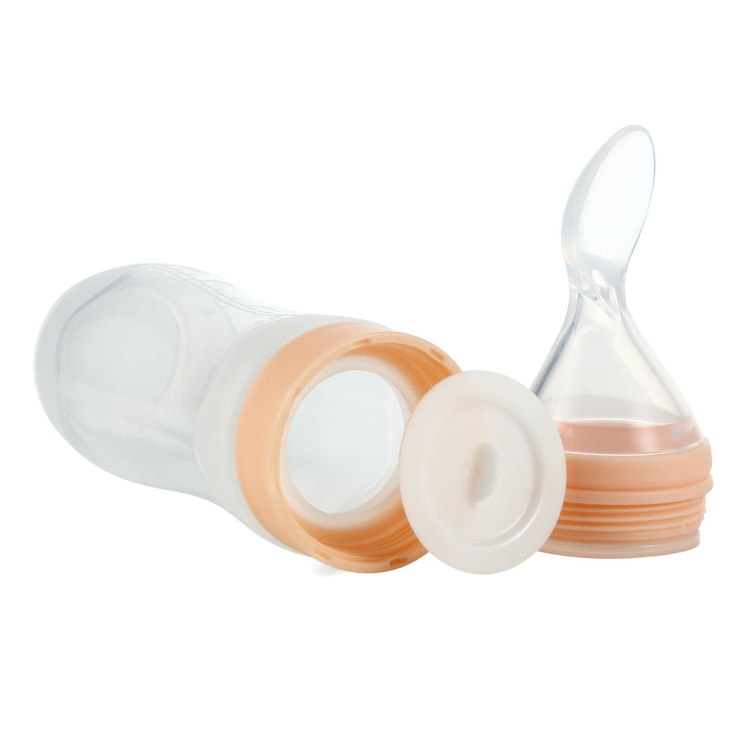 PandaEar Utensils Dosierlöffel Silikon-Quetschie 2er-Pack BPA-frei