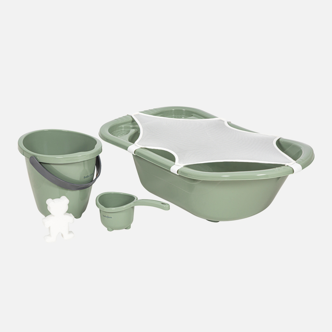 BabyJem Banyo Baby Badeset 5-teilig mit Thermometer