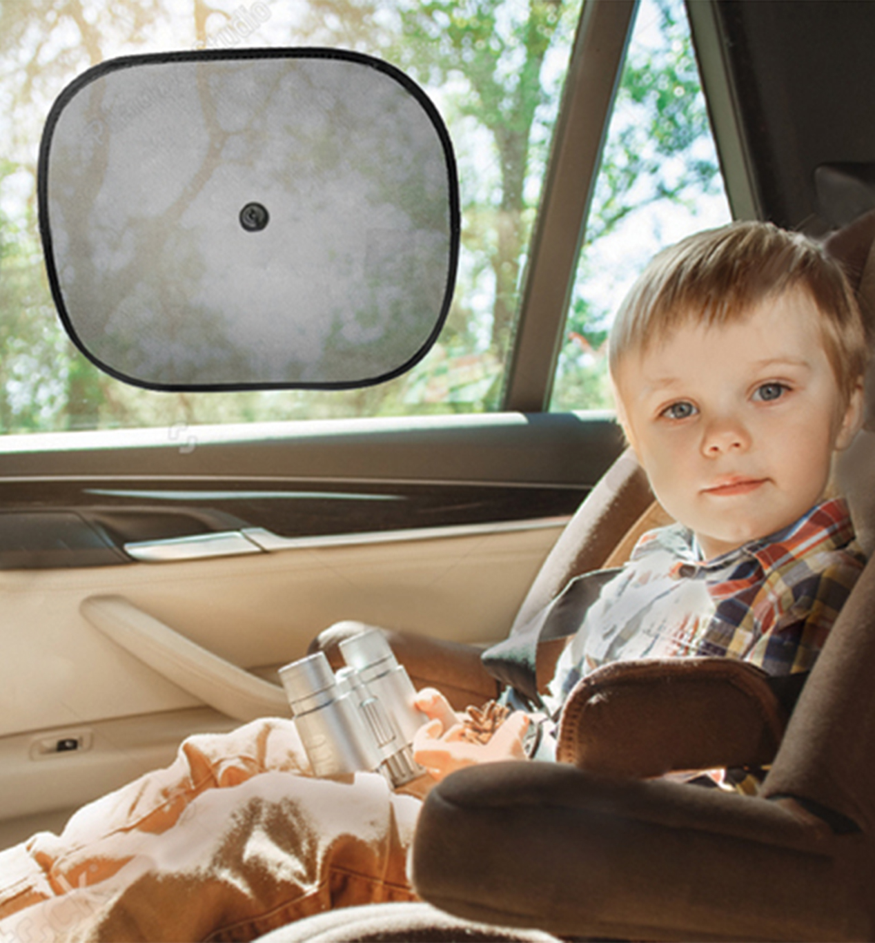 BabyJem Seyahat Auto Sonnenschutz Seitenscheibe 2er Set
