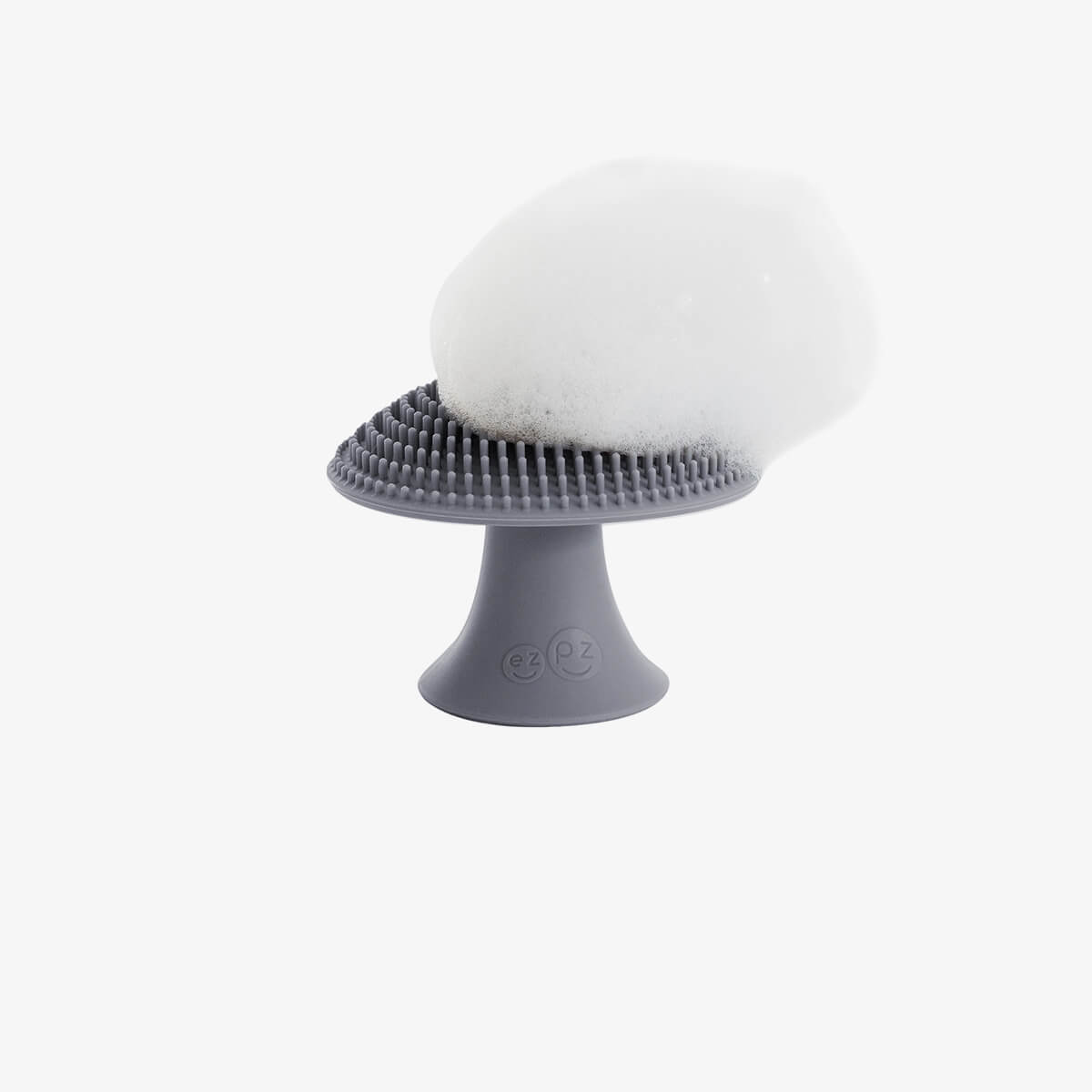 ezpz Cleaning Mushroom Sponge Silikonschwamm Grau geruchsneutral