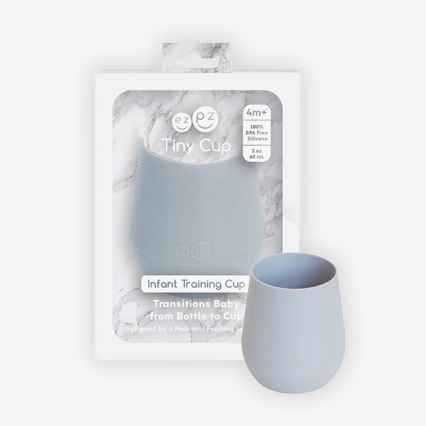 ezpz Tiny Collection Tiny Cup Babybecher Sage 5er-Pack