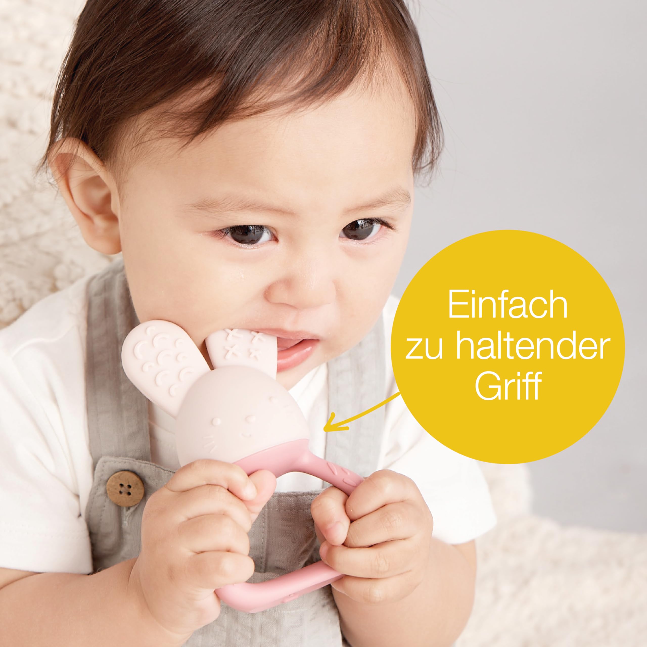 b.box Chill + Fill Beißring kühlend Silikon ab 3 Monate