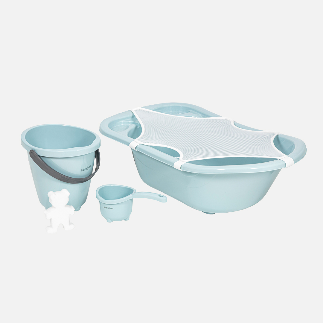 BabyJem Banyo Baby Badeset 5-teilig mit Thermometer
