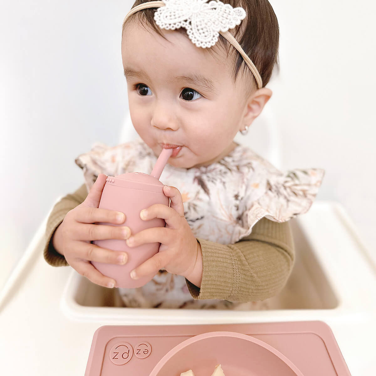 ezpz Mini Collection Mini Cup Trinkbecher Blush 5er-Pack