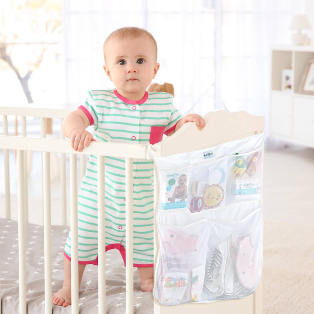 BabyJem Uyku Bett Organizer Hängeaufbewahrung Stoff