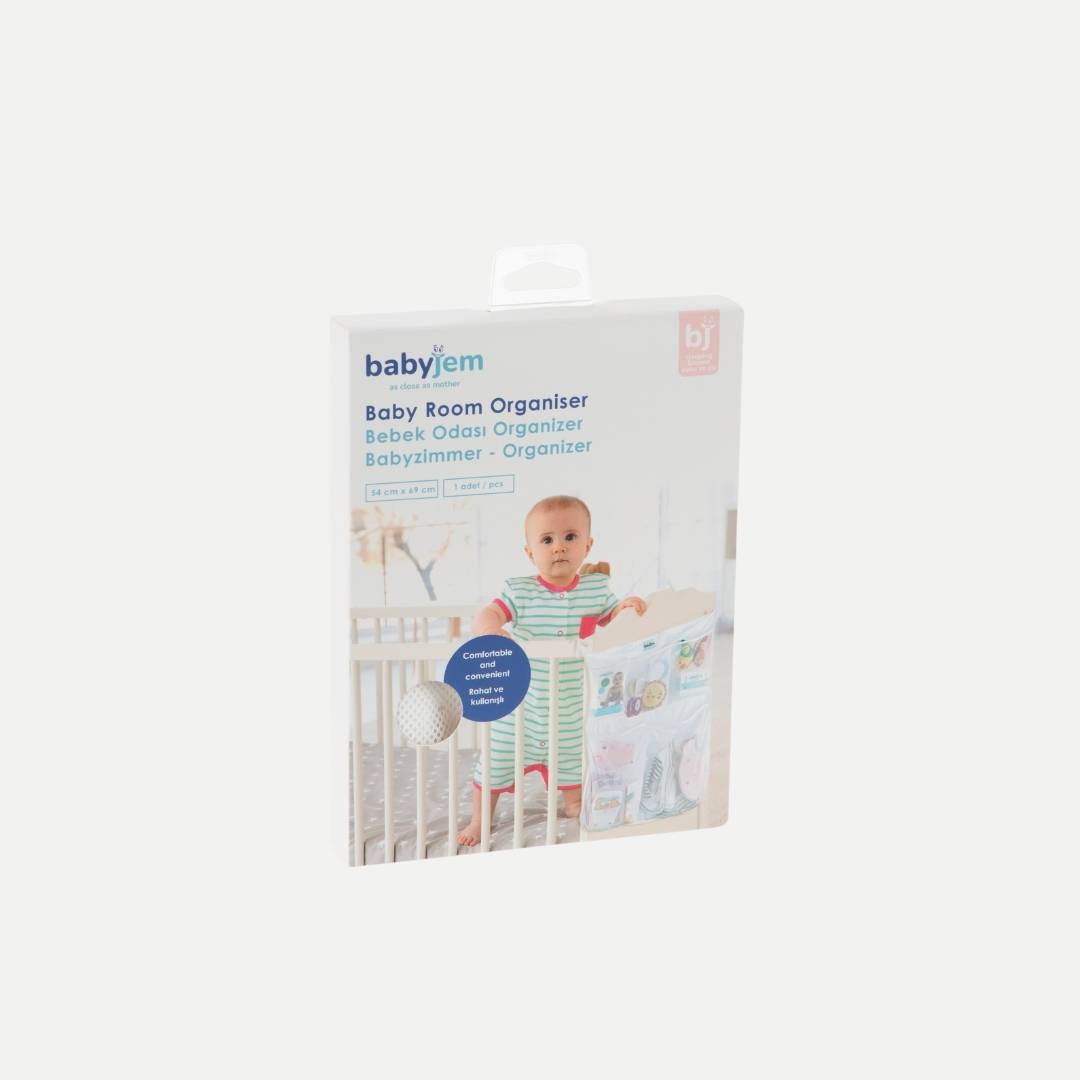 BabyJem Uyku Bett Organizer Hängeaufbewahrung Stoff