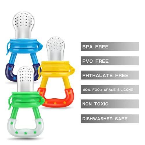 PandaEar Fütterset FG-5435 Silikon Beikost Fruchtsauger Set