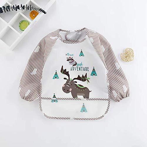 PandaEar Lätzchen mit Ärmeln Bunt 3er-Set 12-36 M.