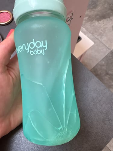 Everyday Baby Glass Bottles Babyflasche 240 ml Grey